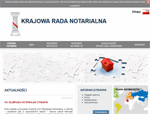 Tablet Screenshot of krn.org.pl